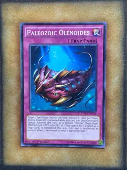 Yugioh Paleozoic Olenoides MP17-EN122 Common 1st Ed NM - Image 1