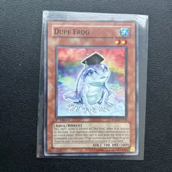 Yu-Gi-Oh! Dupe Frog CRMS-EN028 Crimson Crisis 1st Edition Common LP - Image 1