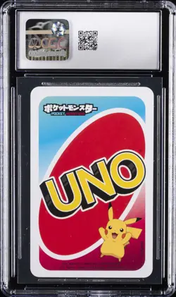 2021 POKEMON PLAYING CARDS JPN POKEMON POCKET UNO - +4 EEVEELUTIONS CGC 9 - Image 2
