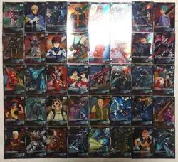 Lot of 40 Japanese Mobile Suit Gundam Arsenal Base Rare Card set - Image 1