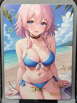 Walks In Beauty Card Anime Goddess Story Waifu SSR SSR-025 March 7th - Image 1