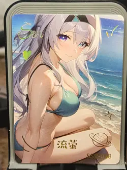 Walks In Beauty Card Anime Goddess Story Waifu SSR SSR-018 - Image 1