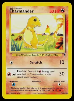 Pokemon Card - Charmander Legendary Collection 70/110 Common - Image 1