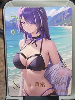 Walks In Beauty Card Anime Goddess Story Waifu SSR SSR-009 Acheron - Image 1