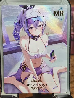 Silverwolf Girl Party 6 Card Goddess Story Anime Waifu MR Spicy MR-004 - Image 1