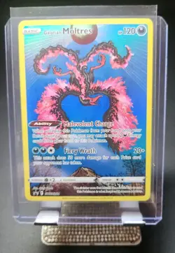 Pokemon Galarian Moltres TCG SWSH284 Sword & Shield Promo Card Holo NM Condition - Image 1