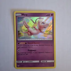 Mew 76/214 Holo Rare Unbroken Bonds Pokemon Card Near Mint-LP - Image 1