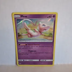 Mew 76/214 Holo Rare Unbroken Bonds Pokemon Card Near Mint-LP - Image 3