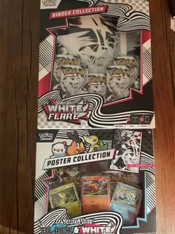 Pokemon Scarlet & Violet White Flare Binder Collection and collection - Image 1