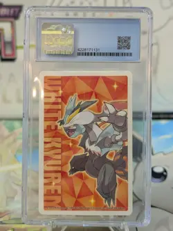 Skitty White Kyurem Deck Poker Playing Card CGC 9.5!! Pokemon Japanese Gem Mint - Image 2