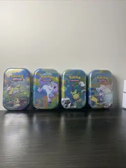 Pokemon Galar Pal Mini Tin Set of 4 New Sealed - Image 1