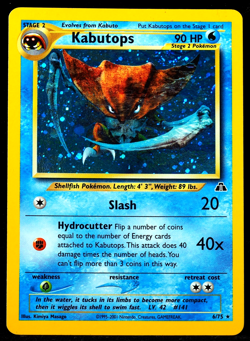 Kabutops 6/75 Neo Discovery NM-M Pokemon Card - Image 1