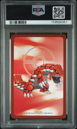 2003 POKEMON RUBY VERSION PLAYING CARDS QUEEN OF SPADES ARMALDO PSA 10 - Image 2