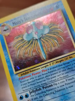 Misty's Tentacruel 10/132 - LP! - Gym Heroes - Pokemon Card, Holo Rare - Image 2