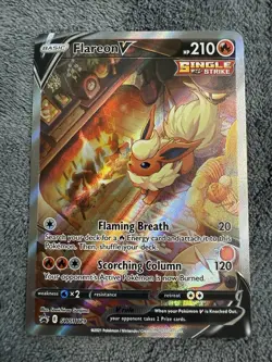 Flareon V SWSH179 SWSH: Sword & Shield Promo Cards Holo - Image 1