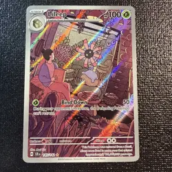 Lileep 145/142 Sv07 Stellar Crown Illustration Holo Card Near Mint Condition - Image 2