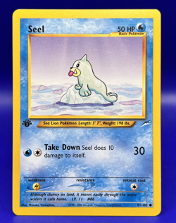 Neo Destiny Pokemon Card 1st Edition Seel 81/105 LP+ - Image 1