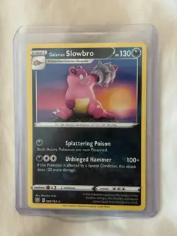 Galarian Slowbro 092/163 Sword & Shield Battle Styles Regular Rare Pokemon Card - Image 1