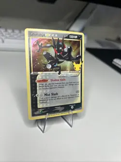 Greninja Gold Star SWSH144 Sword & Shield Promo Card Holo Celebrations - Image 3