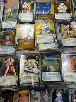 Huge Naruto Sasuke CCG TCG Card Lot - Foils - Promos 550 Cards - Image 2