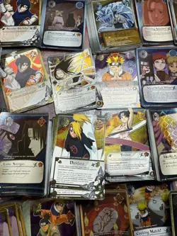 Huge Naruto Sasuke CCG TCG Card Lot - Foils - Promos 550 Cards - Image 4
