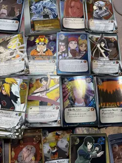 Huge Naruto Sasuke CCG TCG Card Lot - Foils - Promos 550 Cards - Image 5