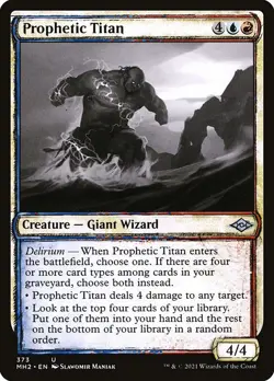 Prophetic Titan x4 4x Showcase Modern Horizons 2 NM MTG - Image 1
