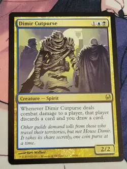 C4111 MAGIC MTG DUEL DECKS: AJANI VS NICOL BOLAS DIMIR CUTPURSE #49 NM RARE - Image 1