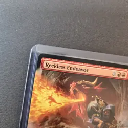 MTG Reckless Endeavor 302 Extended Art Regular Rare Forgotten Realms AFC - Image 3