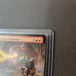 MTG Reckless Endeavor 302 Extended Art Regular Rare Forgotten Realms AFC - Image 4