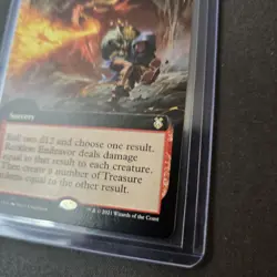 MTG Reckless Endeavor 302 Extended Art Regular Rare Forgotten Realms AFC - Image 5