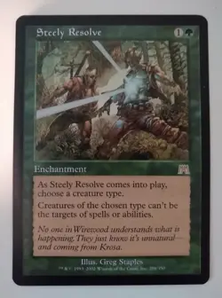 Steely Resolve - Onslaught - MTG - Magic The Gathering - Image 1