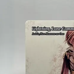 Lightning, Lone Commando - MTG: FINAL FANTASY (0054)- Non Foil Borderless - Image 2
