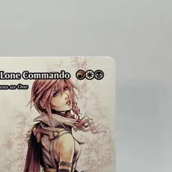 Lightning, Lone Commando - MTG: FINAL FANTASY (0054)- Non Foil Borderless - Image 3