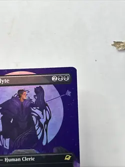 FOIL Borderless ELEGY ACOLYTE MTG NM-M Edge of Eternities (Rare 0293) - Image 3