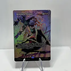 Relentless Assault 0025 Foil Borderless Marvels Spider-Man Mythic - Image 1