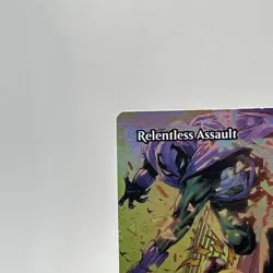 Relentless Assault 0025 Foil Borderless Marvels Spider-Man Mythic - Image 2