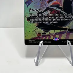 Relentless Assault 0025 Foil Borderless Marvels Spider-Man Mythic - Image 5