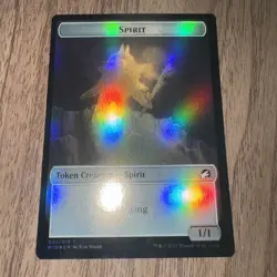 Spirit And Spider Double-Sided Token Innistrad: Midnight Hunt Foil NM - Image 2