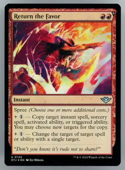 Return the Favor Outlaws of Thunder Junction Foil - Image 1