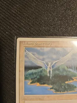 Island Sanctuary MTG Core Set 4th Edition Regular - Image 3