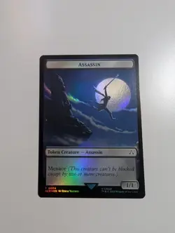 MTG - Treasure/Assassin Token (Foil) - Assassin's Creed NM/M Condition - Image 4