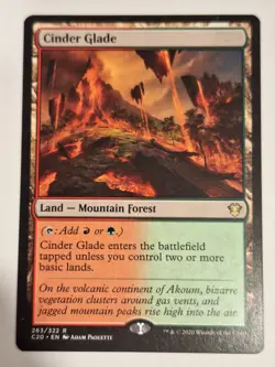 Cinder Glade - Commander: 2020 - Magic the Gathering MTG Nice! - Image 1