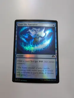 MTG - Tune the Narrative (Foil) - Modern Horizons 3 NM/M Condition - Image 1