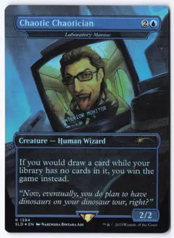 Chaotic Chaotician - Laboratory Maniac (Foil) R Secret Lair Drop Series - Image 1