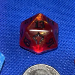 MTG Spindown D20 Dice Lot: (1) Hour of Devastation (Prerelease) and (2) Theros - Image 2