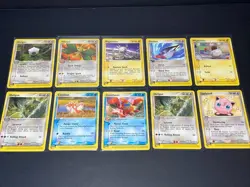 Vintage Pokemon E reader 10 card lot no reserve! Light play condition - Image 1