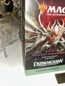 MTG: Duskmourn - Commander Deck - Endless Punishment NEW/SEALED BOX Damage - Image 3