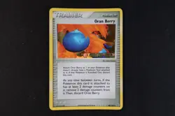 Oran Berry 80/106 Reverse Holo Pokemon TCG Card EX Emerald 2005 Light Play - Image 1