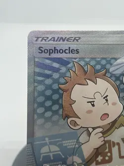 Pokemon TCG Sophacles (Full Arr) 146/147 SM Burning Shadows Ultra Rare NM - Image 2